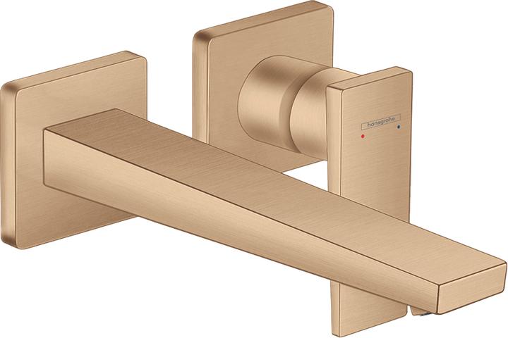 Immagine prodotto hansgrohe Miscelatore monocomando Metropol per lavabo da incasso a parete (bronzo spazzolato)