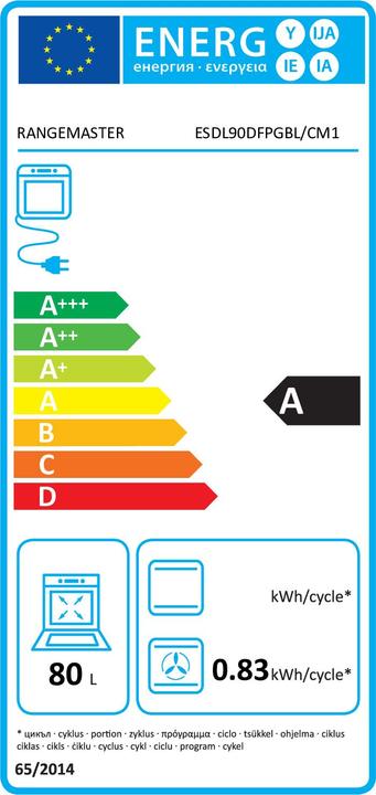 Energie-Label Beko FSM57100GW