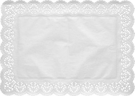 Produktbild Papstar Spitzenpapiere eckigweiss (100 x)