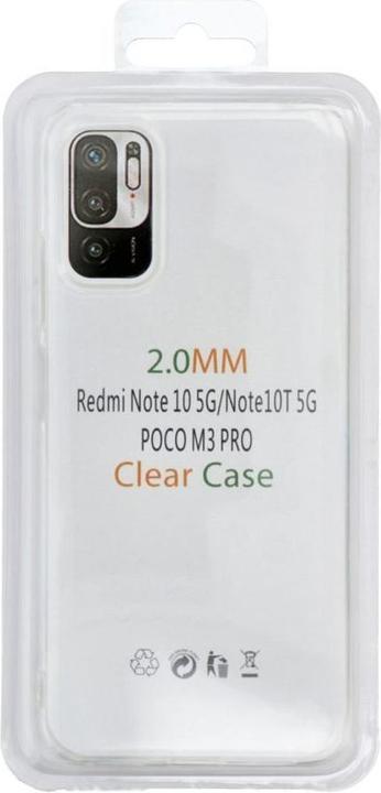 Image du produit NoName Back panel cover OEM CLEAR case 2 mm BOX for XIAOMI Redmi Note 10 / 10S transparent (Xiaomi Mi 10S, Xiaomi Redmi Note 10)