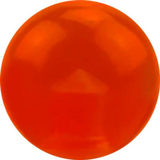 Produktbild Star Piercing Micro Kugel rot transparent (ohne Messing, Acryl)