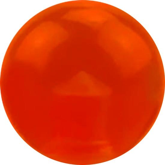 Immagine prodotto Star Piercing Micro sfera rossa trasparente (senza ottone, Acrilico)