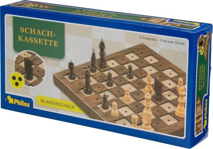 Immagine prodotto Philos Chess Box - Box 33 mm - Scacchi bendati
