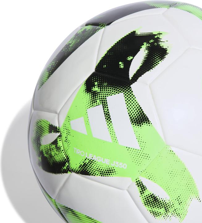 Actual product image Adidas Tiro Junior 350 League Football White-Green HT2427 (4) (4)