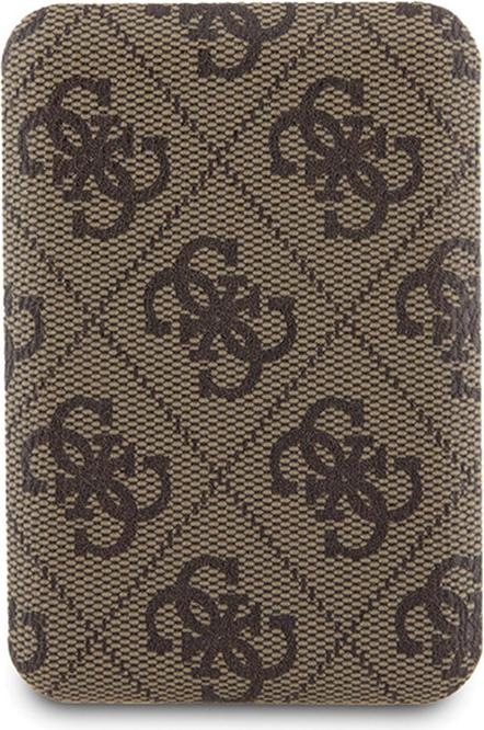 Produktbild Guess Zestaw GUBPM5P15S4GEMGW iPhone 15 6.1" hardcase + Powerbank 5000mAh MagSafe brązowy/brown 4G M (Apple iPhone 15)