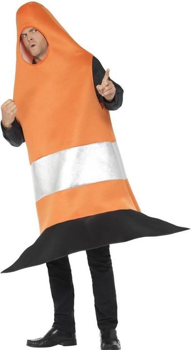 Actual product image Smiffys Unisex Adult Traffic Cone Costume Tabard (One size)