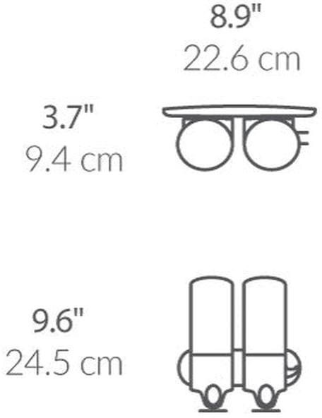 Image du produit Simplehuman Doppelspender