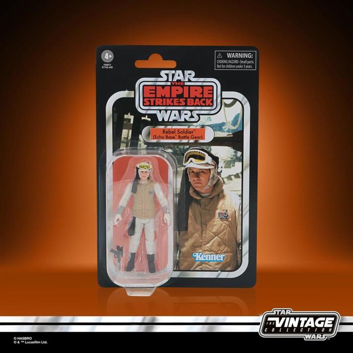 Actual product image Hasbro The Vintage Collection Rebel Soldier (Echo Base), 9.5 cm tall Star Wars: The Empire s