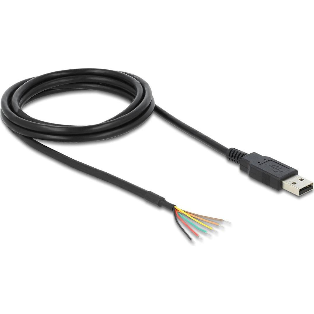 Delock USB 2.0 zu Seriell UART LVTTL Kon (1.80 m), Cavo di interfaccia