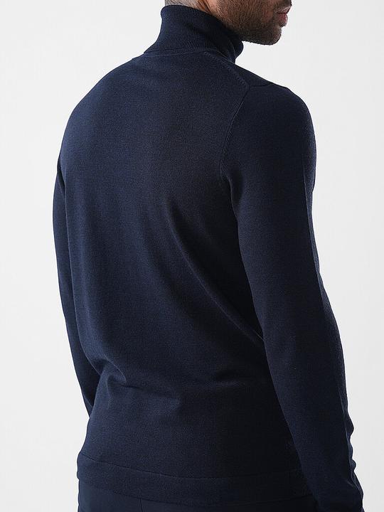 Actual product image Drykorn Turtle Neck Joey Pullover Fine Knit Blue (M)