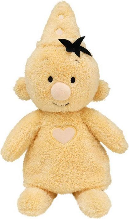 Actual product image Bumba soft toy fluffy plush - yellow, 35 cm (10 cm)