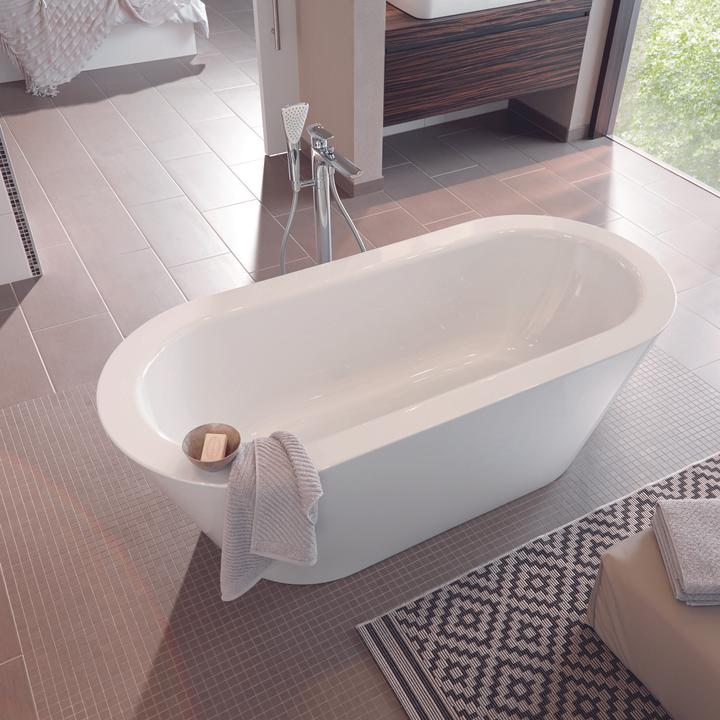 Actual product image Bette Oval Bathtub Starlet Oval Silhouette 80 x 175 cm white smooth 2680 (122 l, 175 cm, 80 cm)
