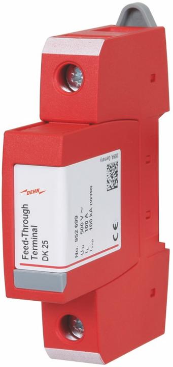 Dehn Durchgangsklemme 25mm zur Kammschienen- 952699 (Stecker und Verbinder)