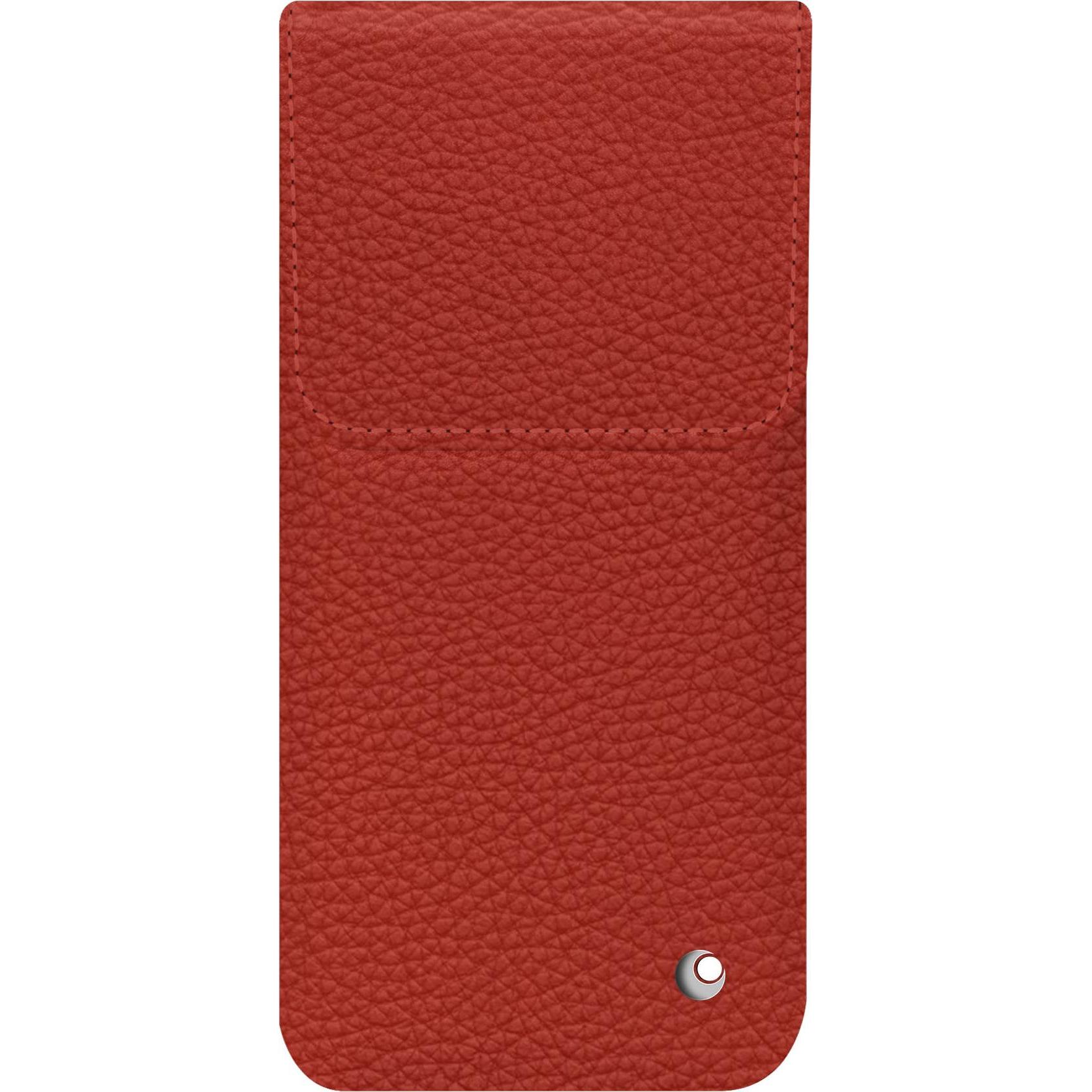 Noreve Lederschutzhülle (Google Pixel 9 Pro Fold), Smartphone Hülle, Orange