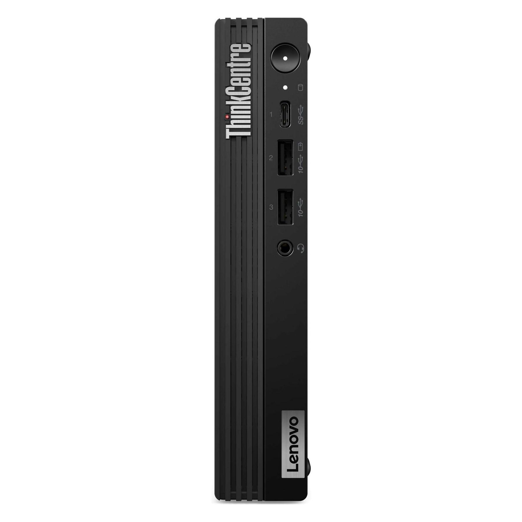 Lenovo ThinkCentre M70q Gen 5 (512 GB, 16 GB, Intel Core i5-14500T), PC, Schwarz