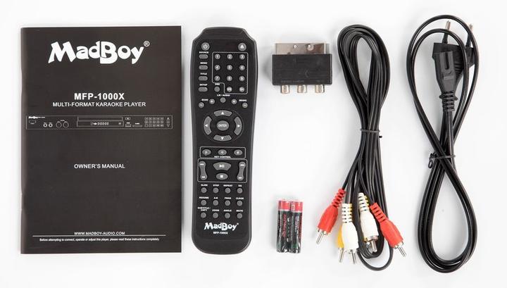 Produktbild MadBoy MFP1000X DVD/Blu-Ray player DVD player Black (DVD Player)