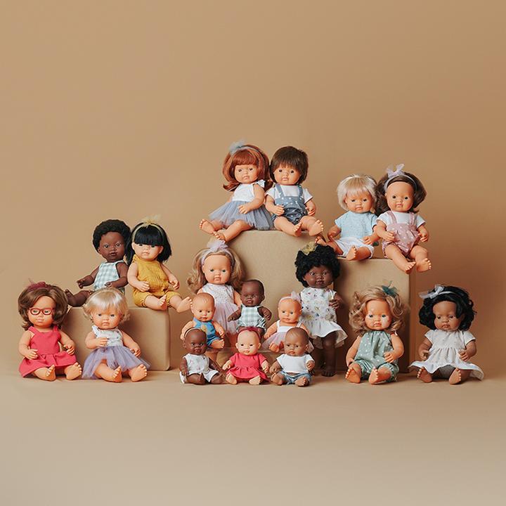 Produktbild Miniland PUPPE MÄDCH.BLOND 38CM MF&M