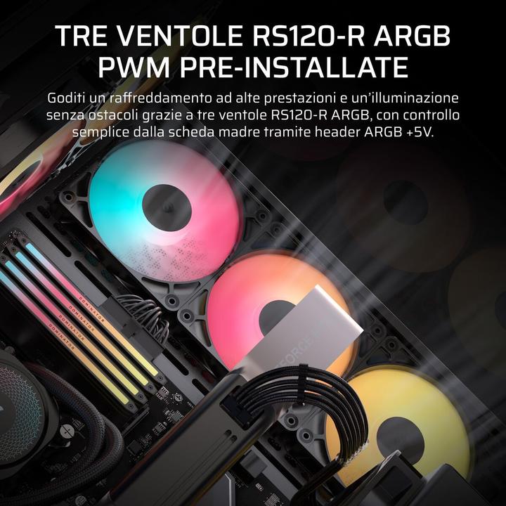 Produktbild Corsair 3500X RS-R ARGB (ATX, E-ATX, mATX, Mini-ITX)
