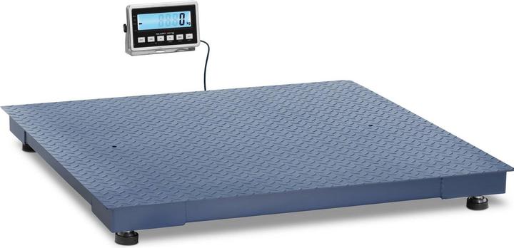 Actual product image Steinberg Floor scale - 1000 kg / 0.2 kg - 1200 x 1200 mm - LCD