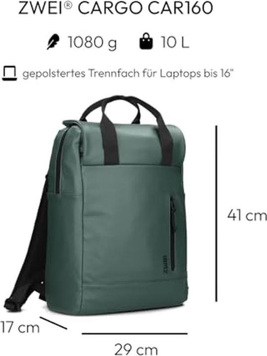 Image du produit Zwei Sac à dos / Daypack Cargo CAR160 (10 l)