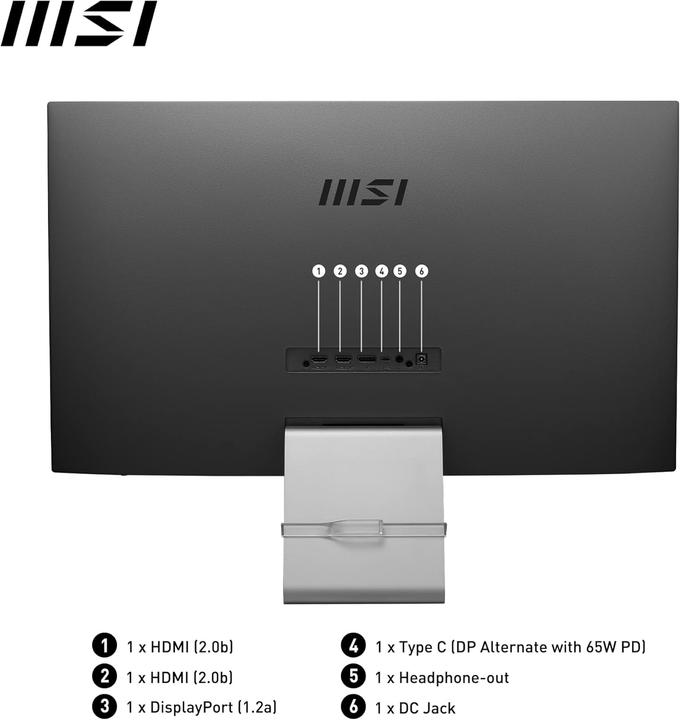Productafbeelding MSI Modern MD271UL (3840 x 2160 Pixels, 27")