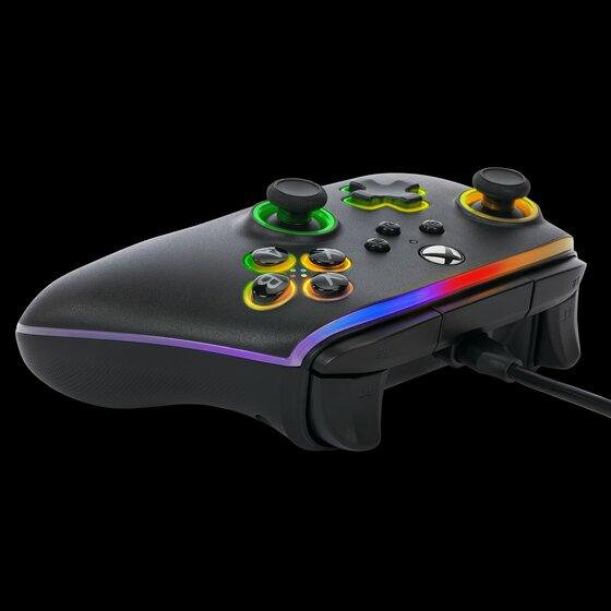 Immagine prodotto PowerA Controller XB Advantage cablato Lumectra nero (Xbox Serie S, PC, Xbox Series X)