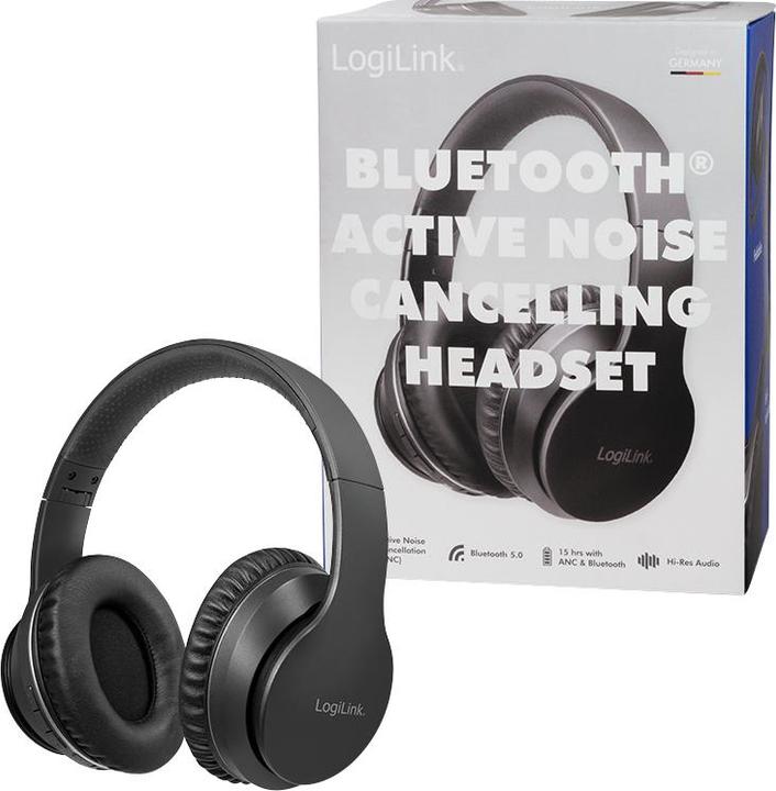 Immagine prodotto LogiLink Bluetooth V5 (ANC, 24 h, Senza fili)