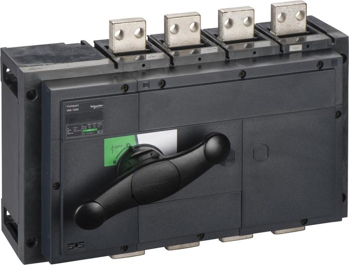 Actual product image Schneider Electric Circuit-breaker 31333 Interpact Ins1000 4p bw Rotary contact