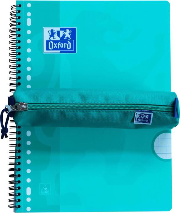 Actual product image Oxford Kangoo Pencil Case round turquoise