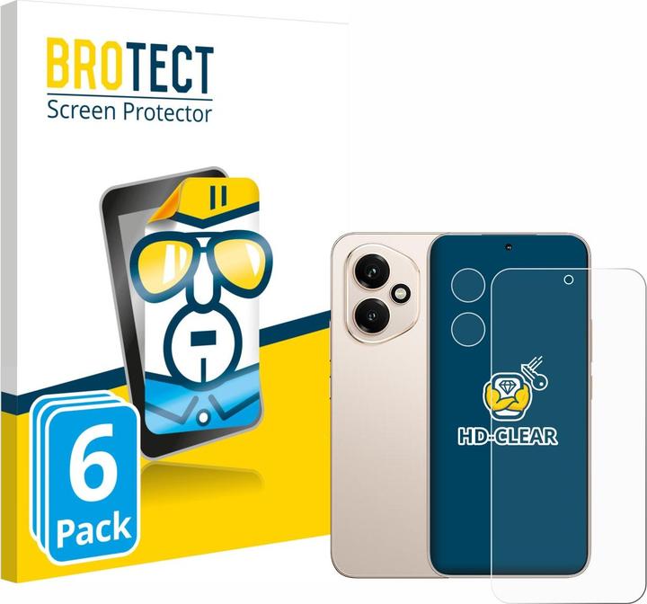 Yenwen Vetro Teperato per Honor 400 Lite 5G, 2 Pezzi Glass Pellicola