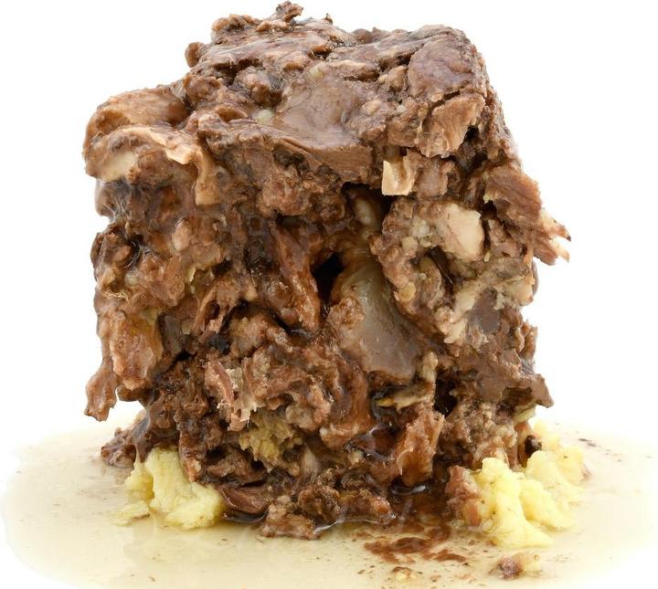 Actual product image Lunderland Can of beef marbled (Adult, 1 pcs., 360 g)