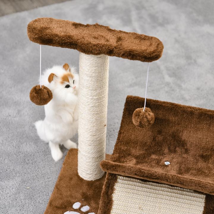 Image du produit Jamb Arbre à chat (43 cm, Blanc, Marron)