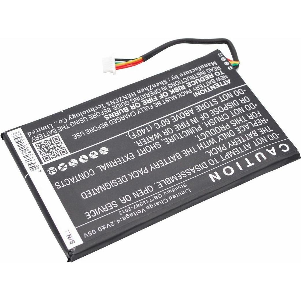CoreParts Battery for E-book, E-reader, Notebook Ersatzteile, Schwarz