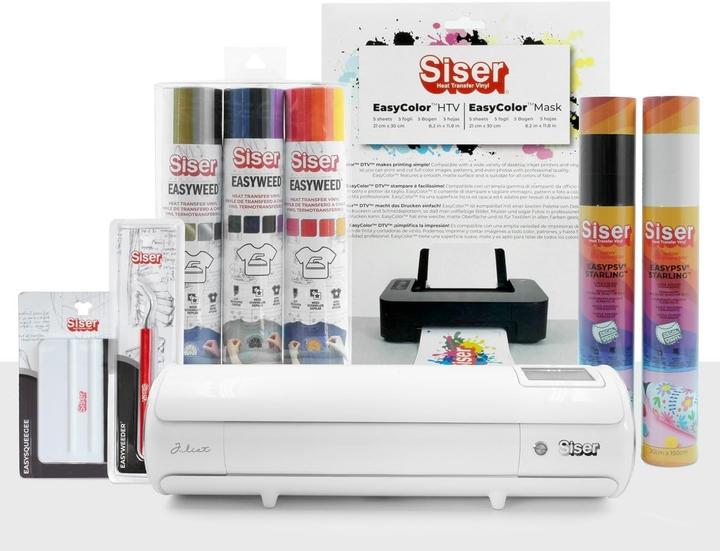 Productafbeelding Siser Juliet Starter Kit met Plotter, Vinyl, Heat Transfer, Stickers en Accessoires