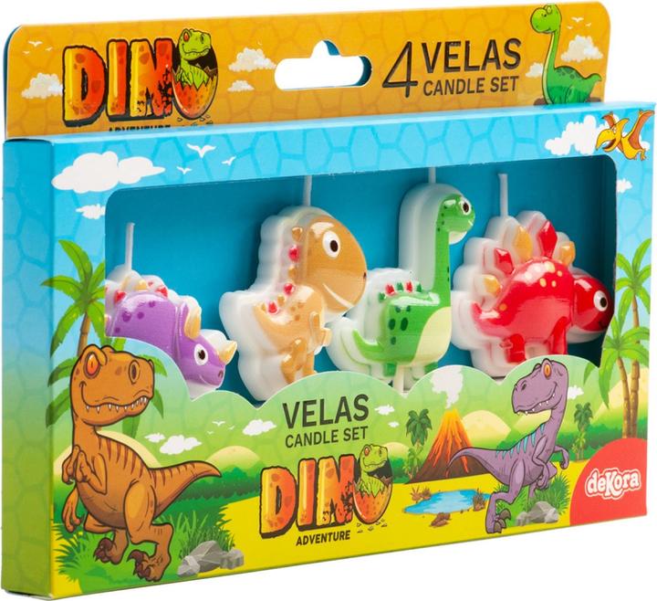 Produktbild Dekora Dino Kerzen