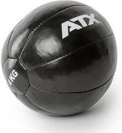 Image du produit ATX Medizinball - cuir synthétique - noir - 4 kg (4 kg, 230 mm)