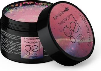 Excellent PRO Thixotropy Gel With Effect Blush Hexagon 15g (Haargel)