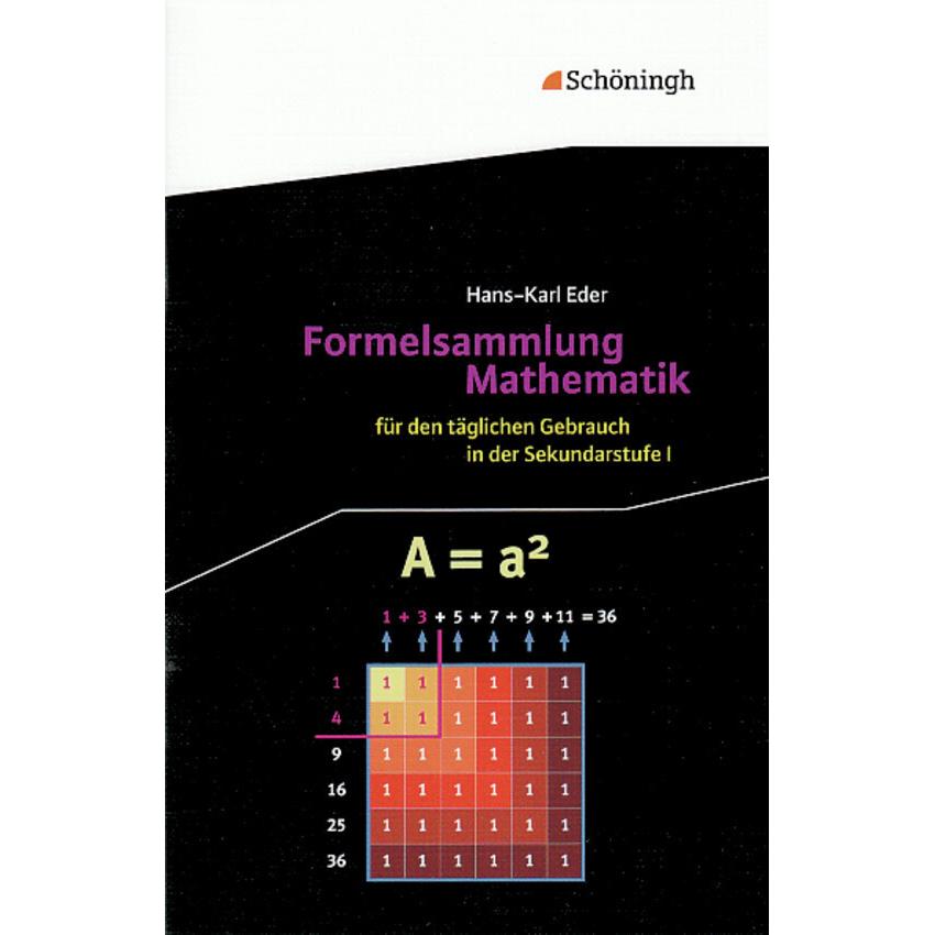 Formelsammlung Mathematik, Schulbücher von Hans-Karl Eder