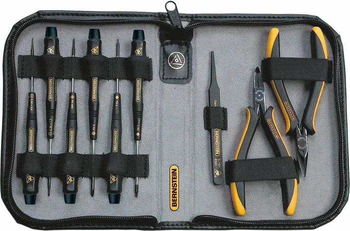 Produktbild Bernstein ESD Werkzeugset in Tasche 9tei (9 Teile)
