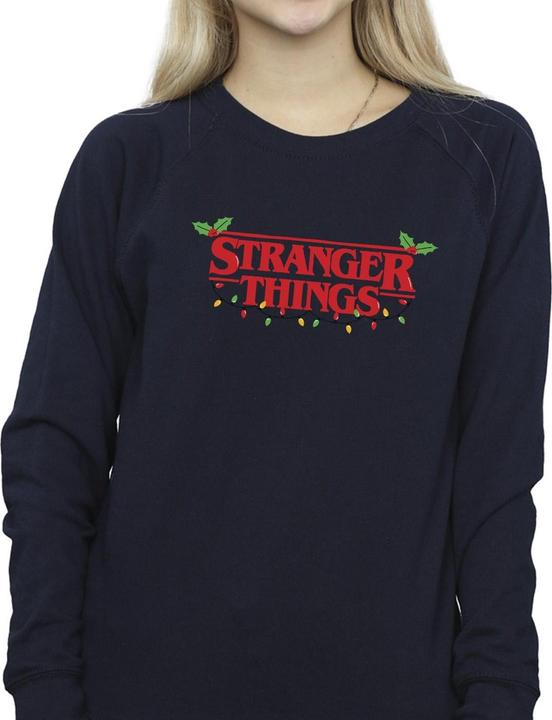 Produktbild Netflix Stranger Things Christmas Lights Sweatshirt (L)