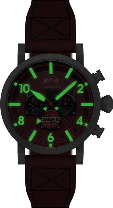 Actual product image AVI-8 AV-4107-04 (Pilot watch, Chronograph)