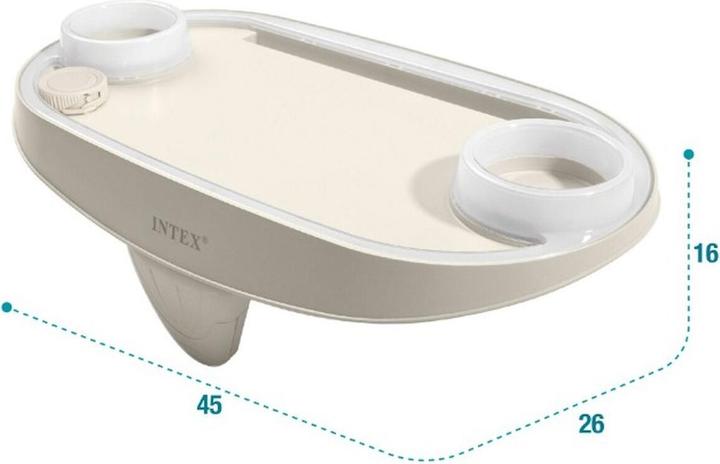 Actual product image Intex Schale 28520 PureSpa LED Leicht