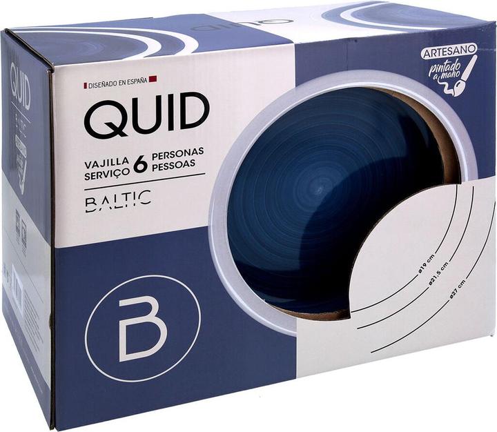 Actual product image Quid Geschirr Baltic 18 Stücke (18 pcs.)