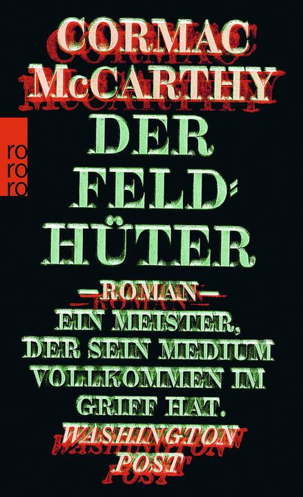 Produktbild Der Feldhüter (Deutsch, Cormac McCarthy, 2016)