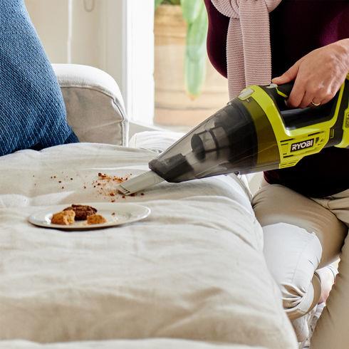 Image du produit Ryobi Aspirateur à main rechargeable R18HV-0