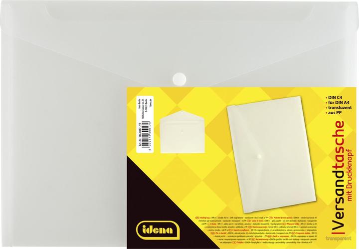 Produktbild Idena Versandtasche C4 PP, transparent