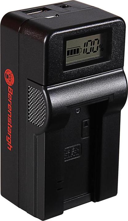 Produktbild Berenstargh Synchron USB Ladegerät f. Sony NP-FC10 Cyber-shot Point & Shoot DSCP DSC-P DSCP10 DSC-P1 (Kamera Akku Ladegerät)