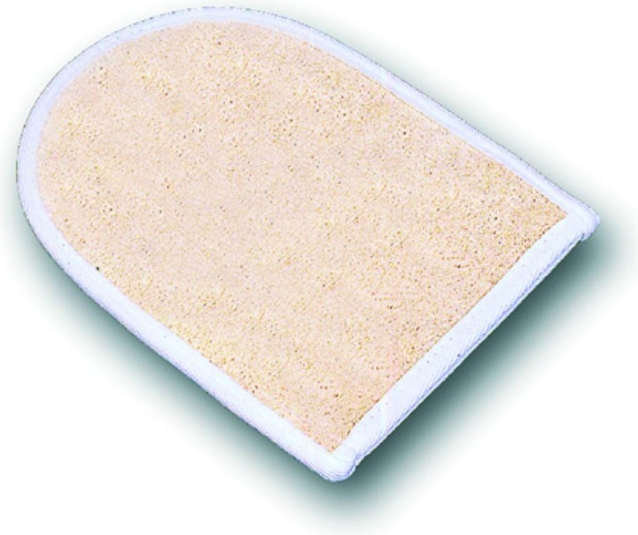 Actual product image Body Vital Bath glove loofah terry