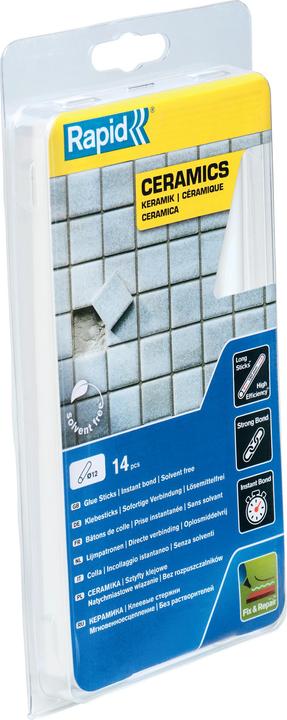 Rapid Ceramic glue sticks Ø12x190mm 14 pieces