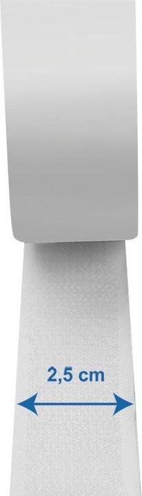 Actual product image LogiLink Self-adhesive Velcro tape set, white, 25 mm wide, roll, 5 m (25 mm)